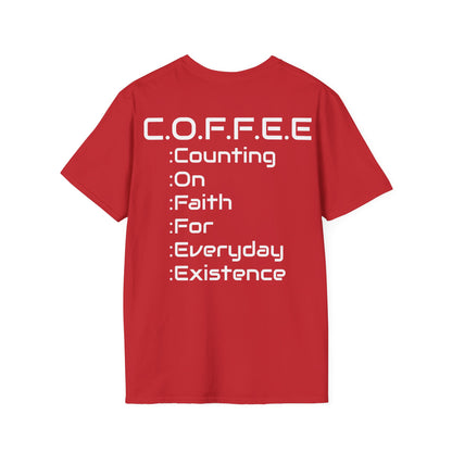 Adult Coffee Christian White Words Only