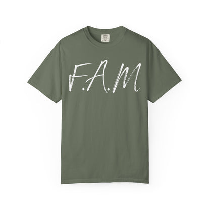 Fam Christian White Letters & Image