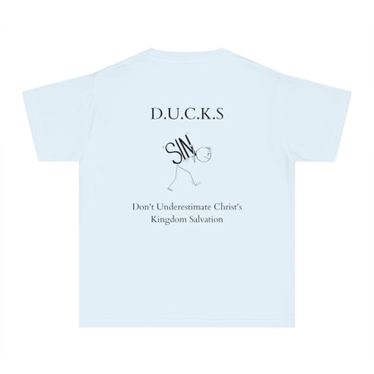 Youth Ducks Christian Black Words