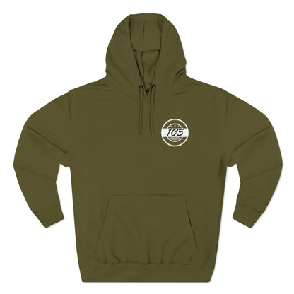 Adult 105 Christian White and Black Letters Hoodie