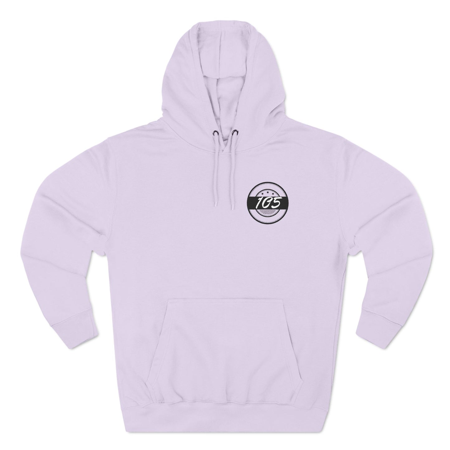 Adult 105 Christian Black and White Letters Hoodie