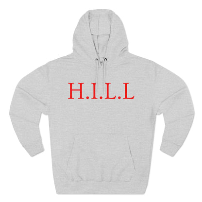 Hill Christian Red Words Hoodie