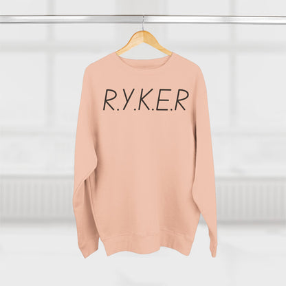 RYKER Christian Black Letters Crewneck