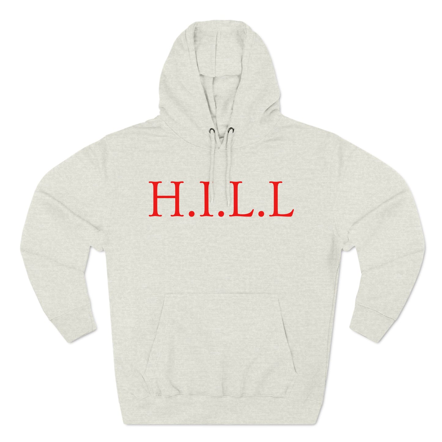 Hill Christian Red Words Hoodie