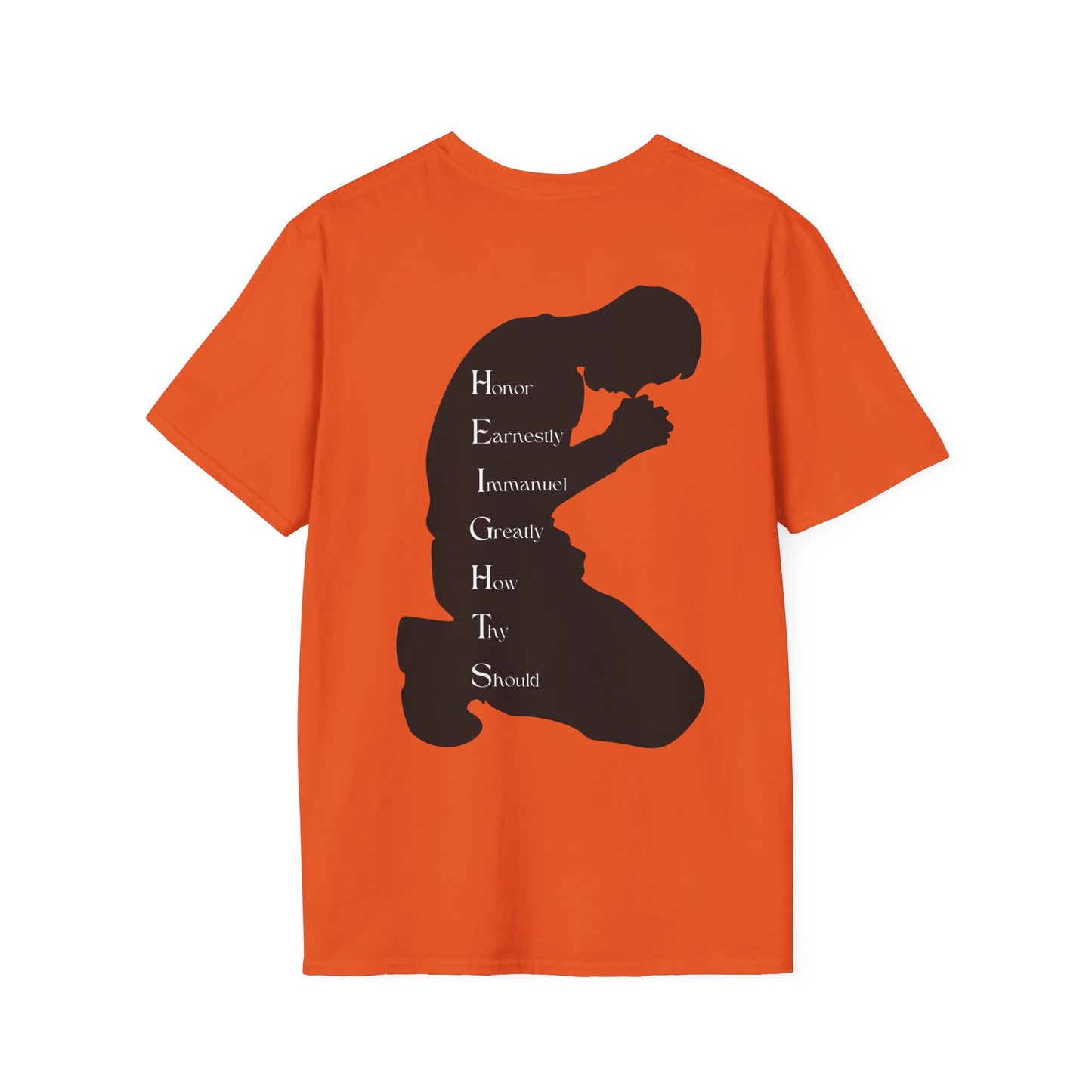 Heights Christian Black Letters & Image
