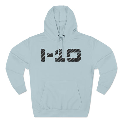 I-10 Christian Black Words Hoodie