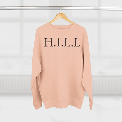 Hill Christian Black Words Crewneck