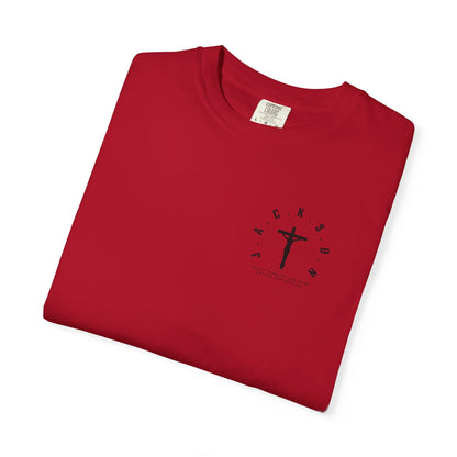 Adult Jackson Christian Black Letters & Cross Heavyweight