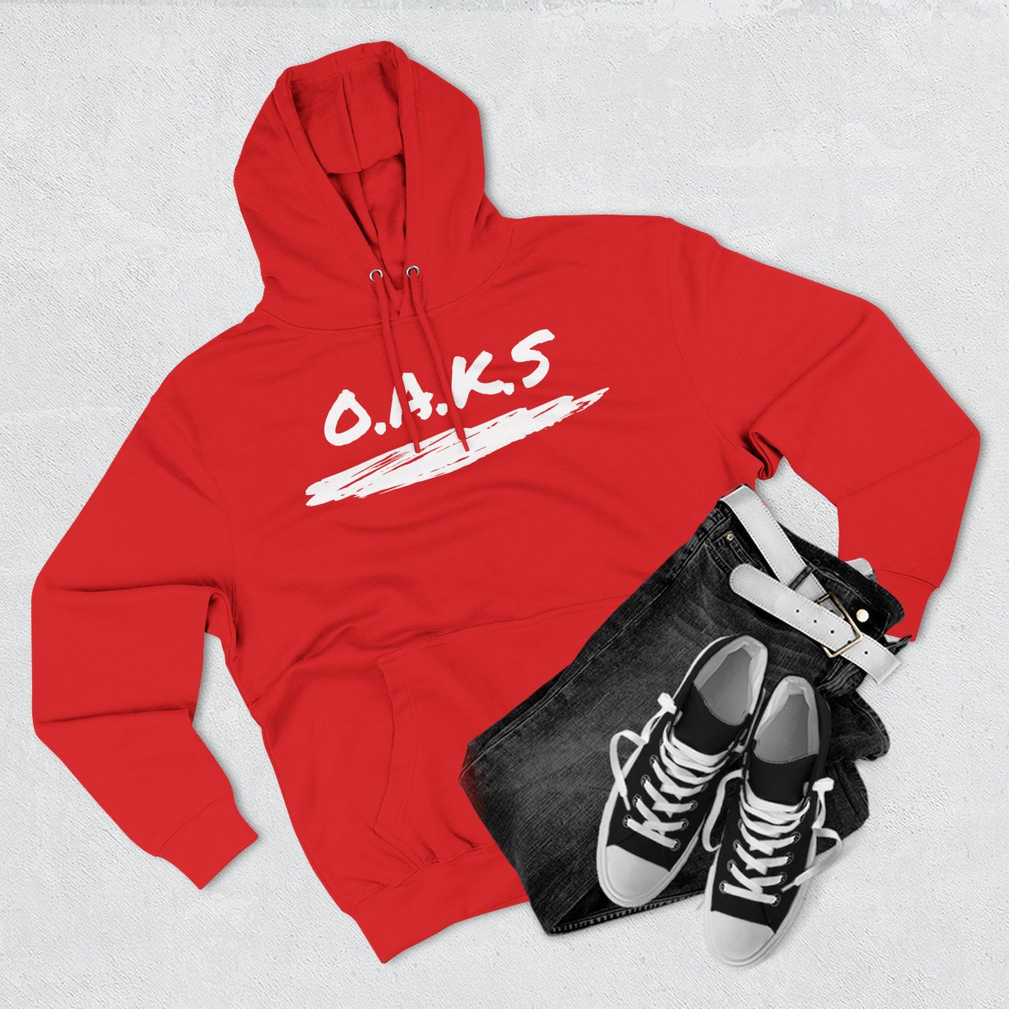 Adult Oaks Christian White Pullover Hoodie