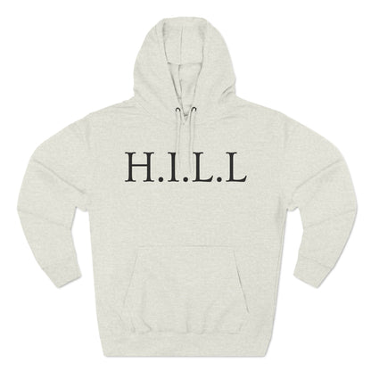 Hill Christian Black Words Hoodie
