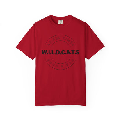 Adult Wildcats Christian Black Letters & Picture Heavyweight