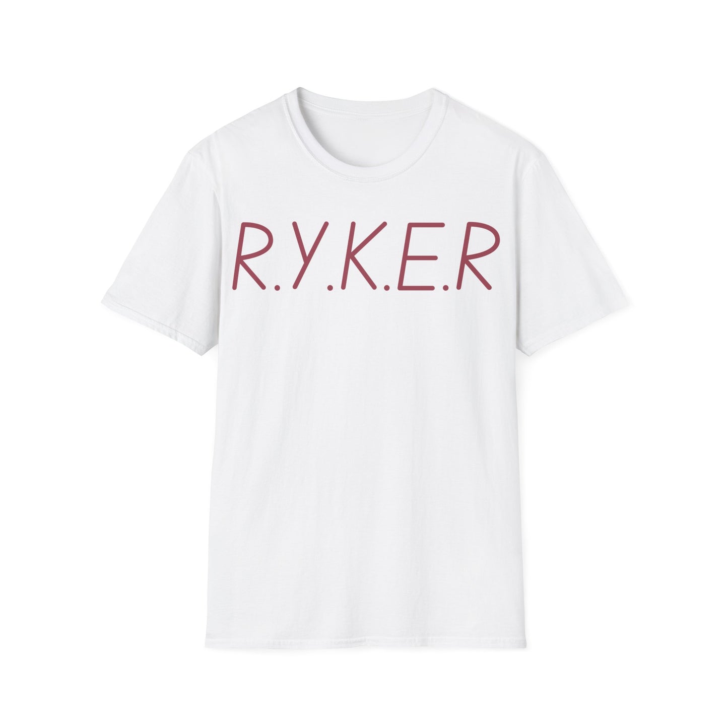 RYKER Christian Marron Letters