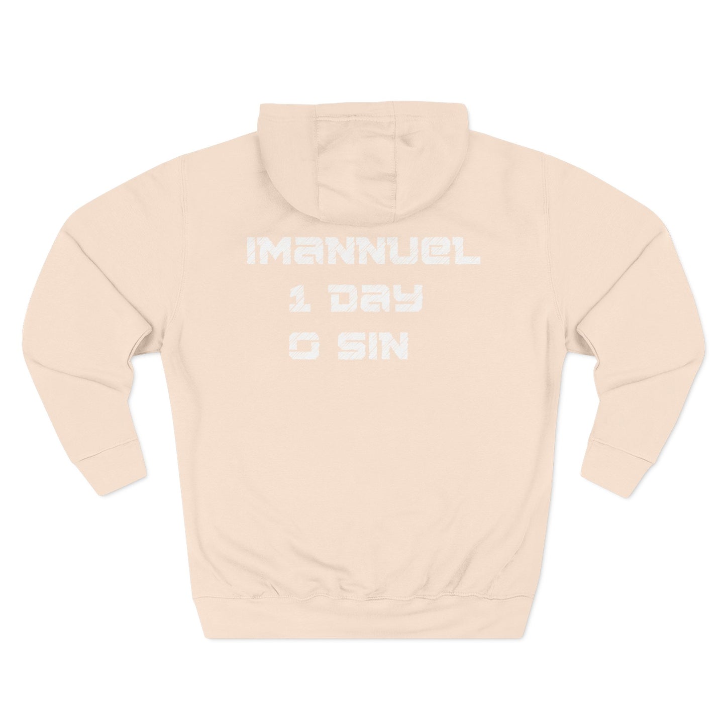 I-10 Christian White Words Hoodie
