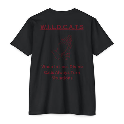 Wildcats Christian Marron Letters & Picture