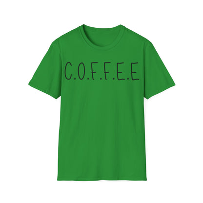 Specialty Adult Coffee Christian Black Words & Men Image