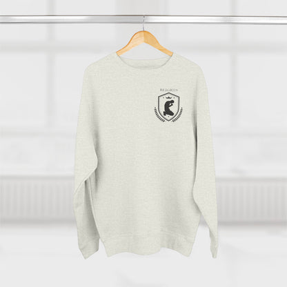 Heights Christian Black Letters & Image Crewneck