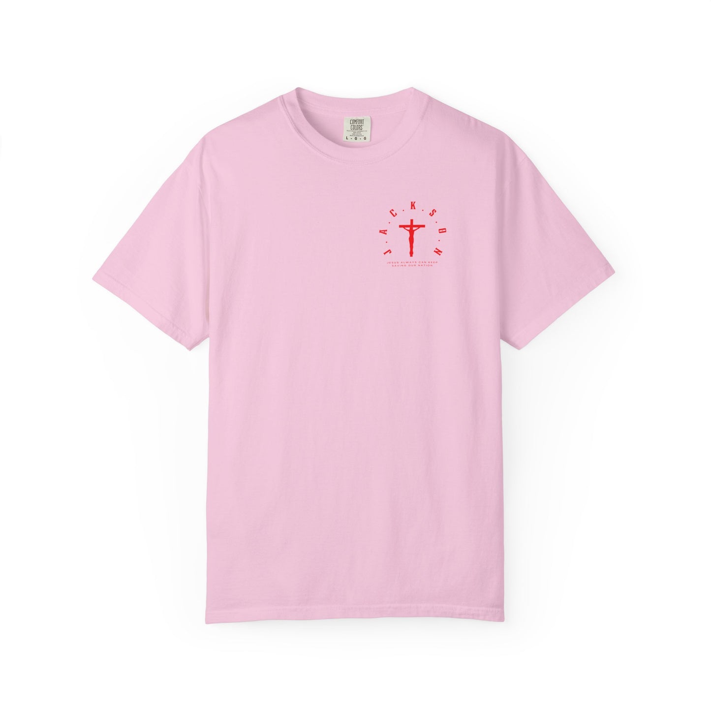 Jackson Believing Christian Red Letters & Cross