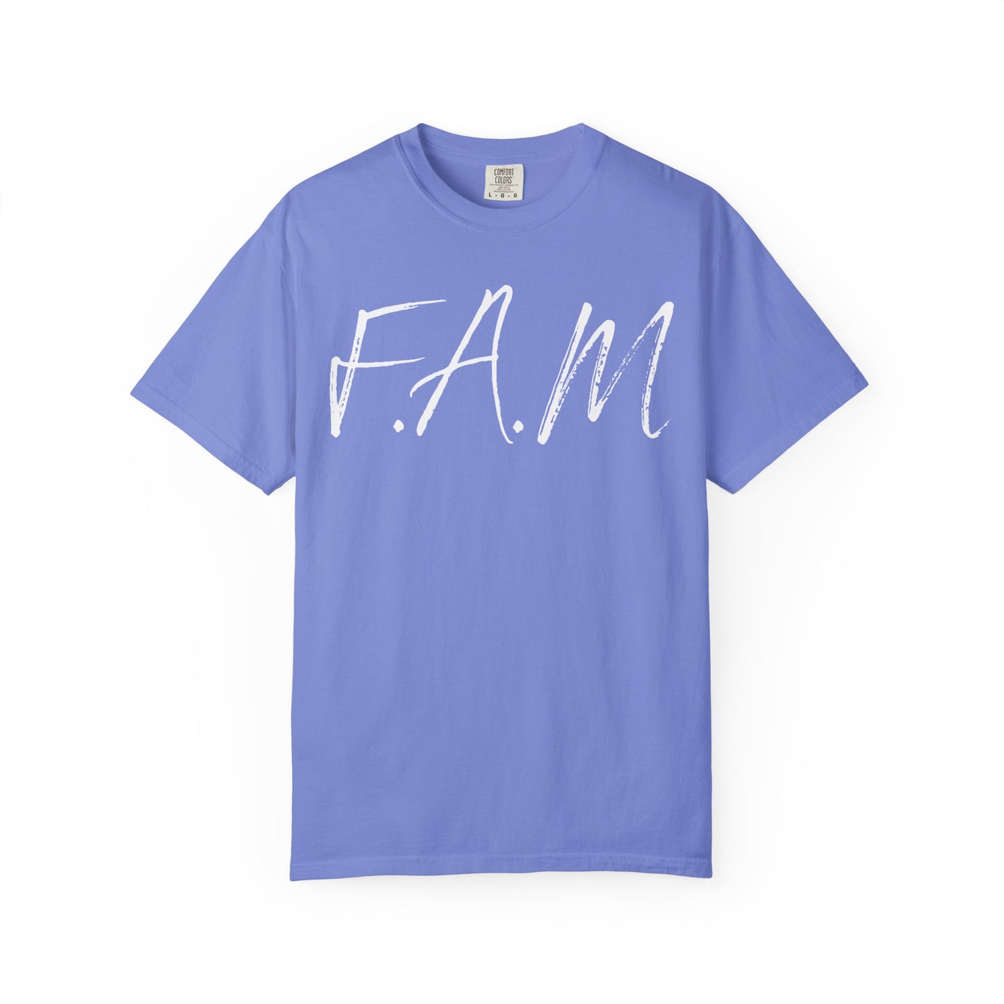 Fam Christian White Letters & Image