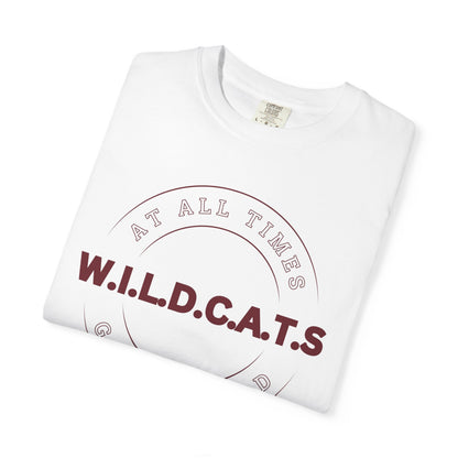 Wildcats Christian Marron Letters & Picture