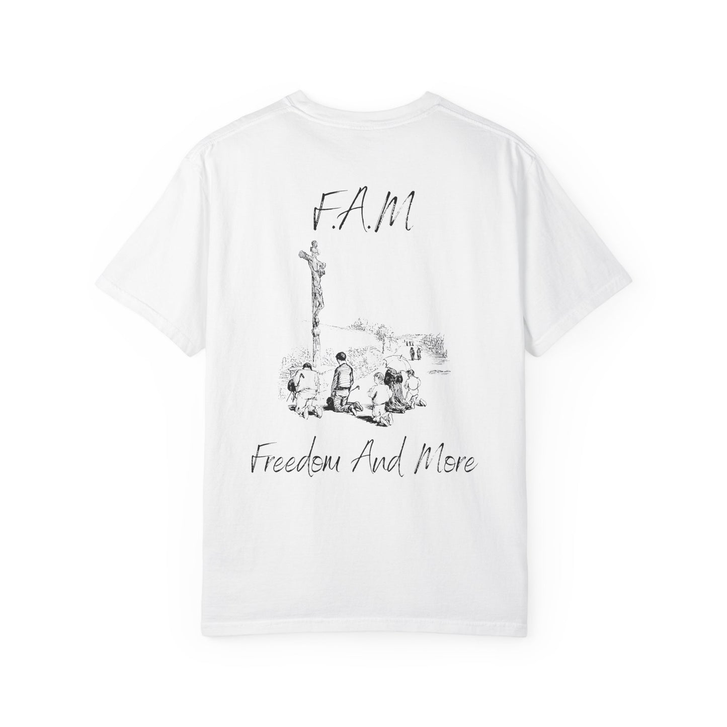 Adult Fam Christian Black Letters & Image Heavyweight