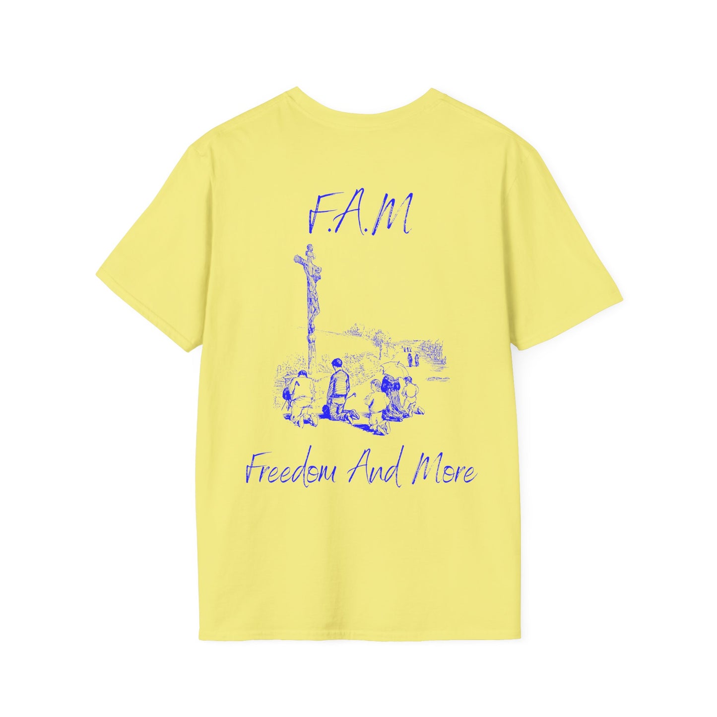 Fam Christian Blue Letters & Image