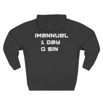 I-10 Christian White Words Hoodie