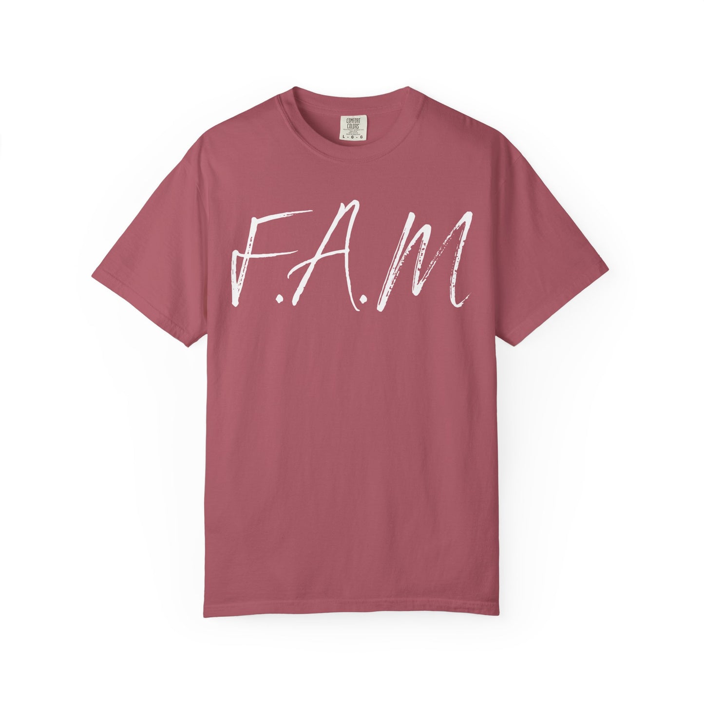Fam Christian White Letters & Image