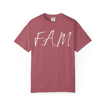 Fam Christian White Letters & Image