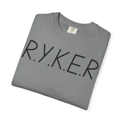 Adult RYKER Christian Black Letters Heavyweight