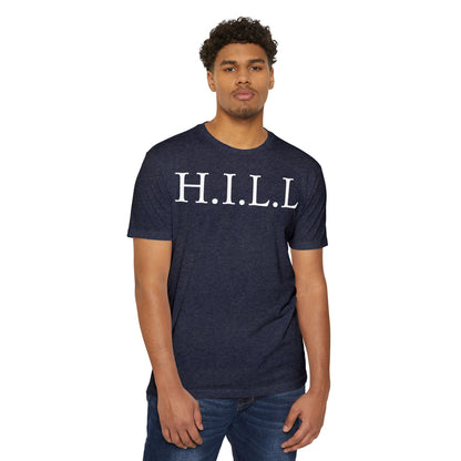 Adult Hill Christian White Words Premium tee