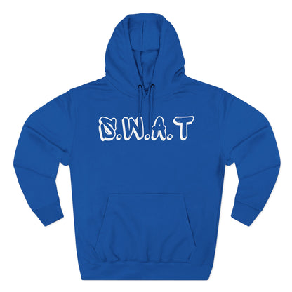 Swat Christian White Words Hoodie