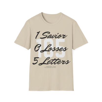 Adult 105 Christian Black and White Letters