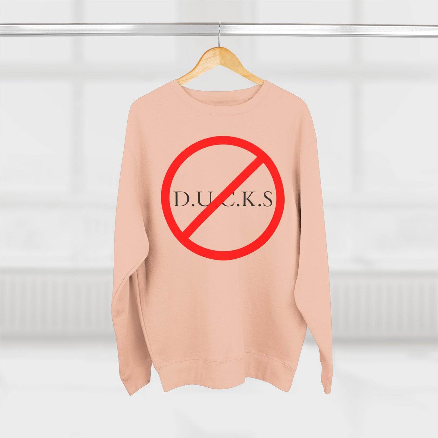 DUCKS Christian Black Crewneck