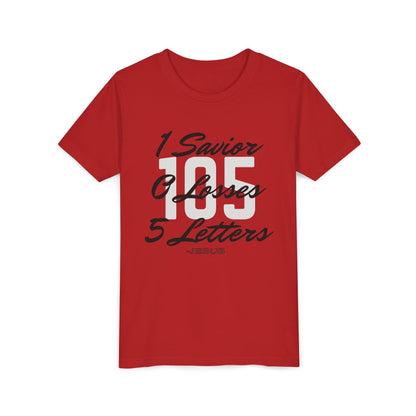 Youth 105 Christian Black and White Letters