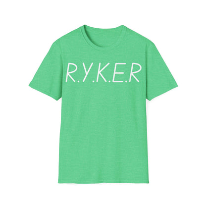 RYKER Christian White Letters