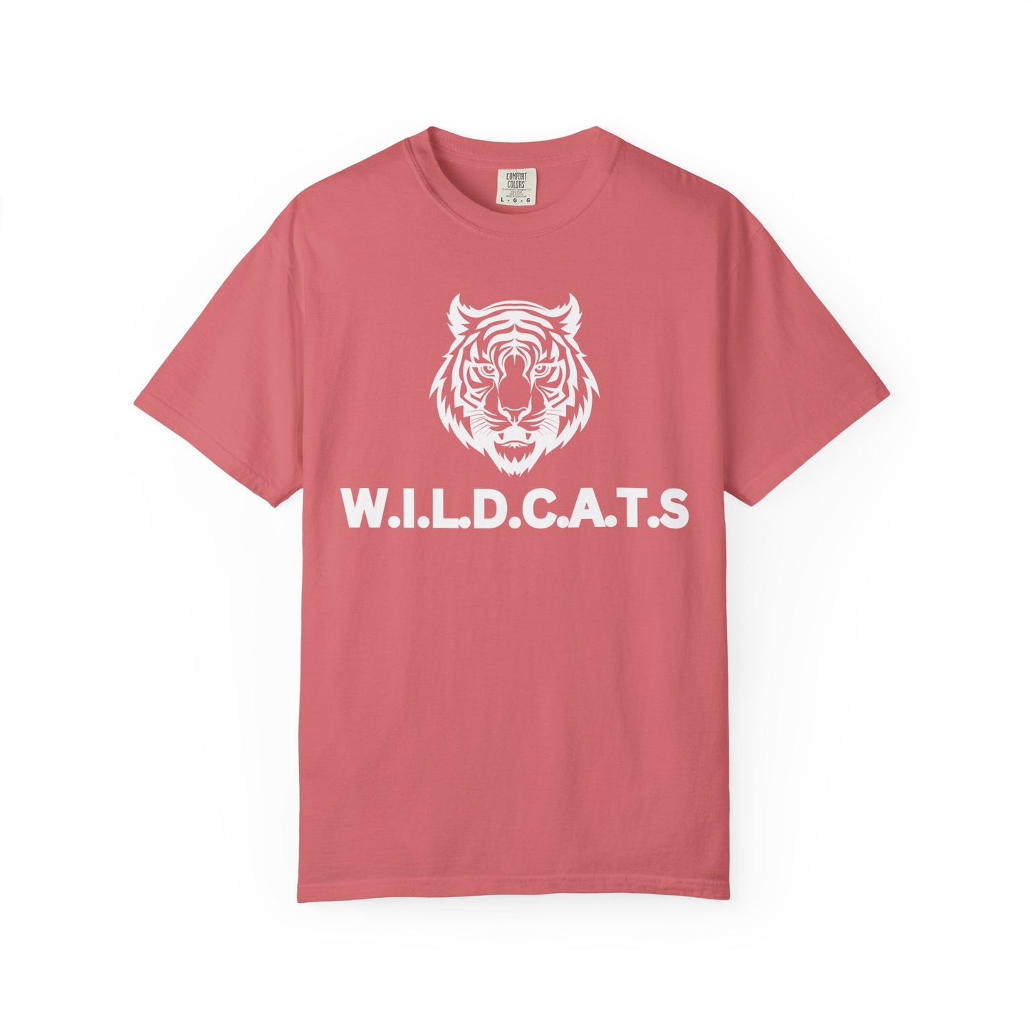 Wildcats Christian White Letters & Picture Specialty
