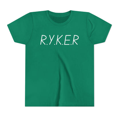 Youth RYKER Christian White Letters