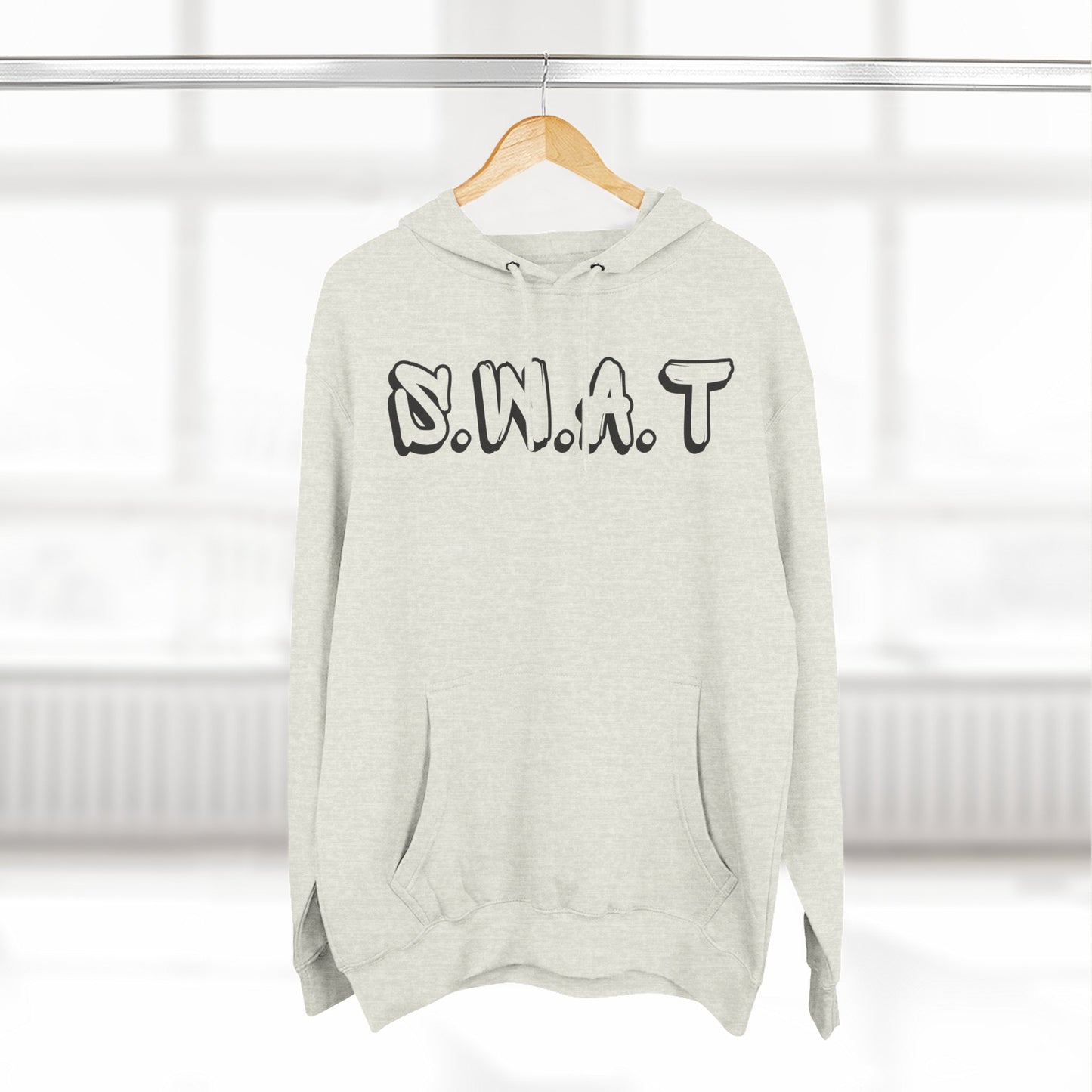 Swat Christian Black Words Hoodie