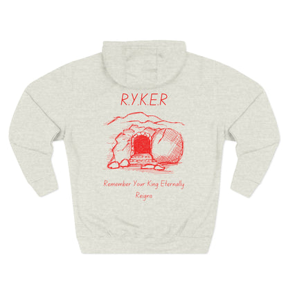 RYKER Christian Red Letters Hoodie