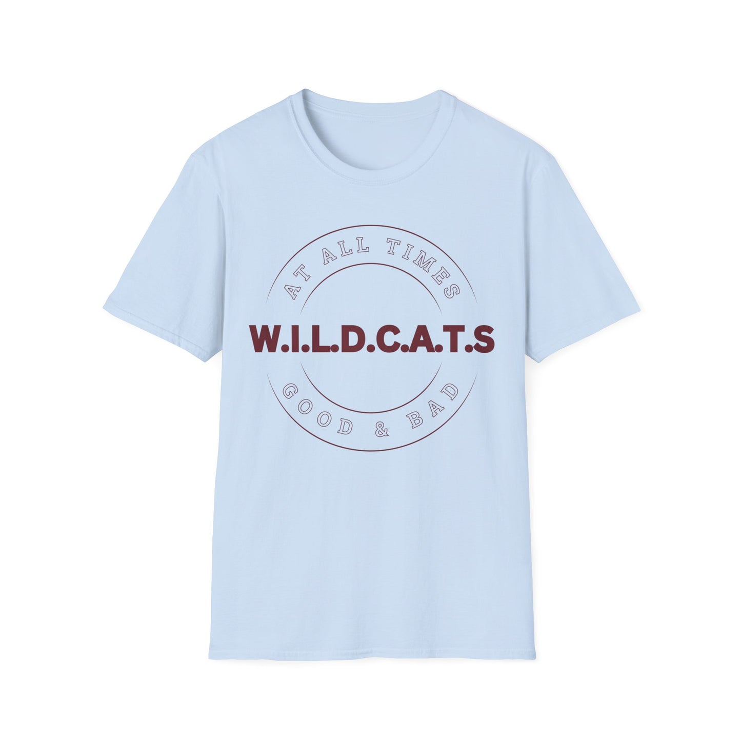 Wildcats Christian Marron Letters & Picture