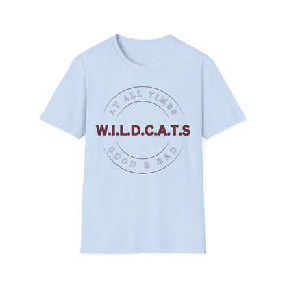Wildcats Christian Marron Letters & Picture