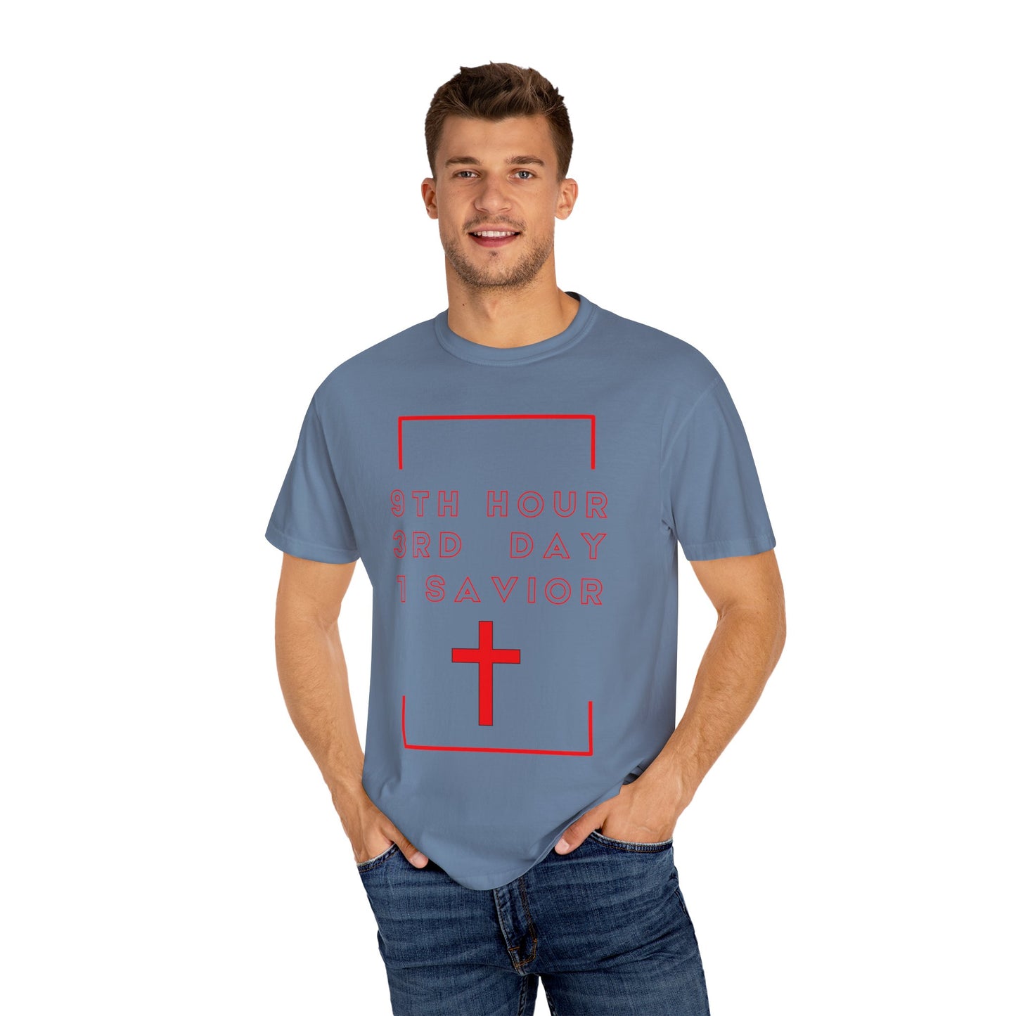 Adult 931 Christian Red Letters