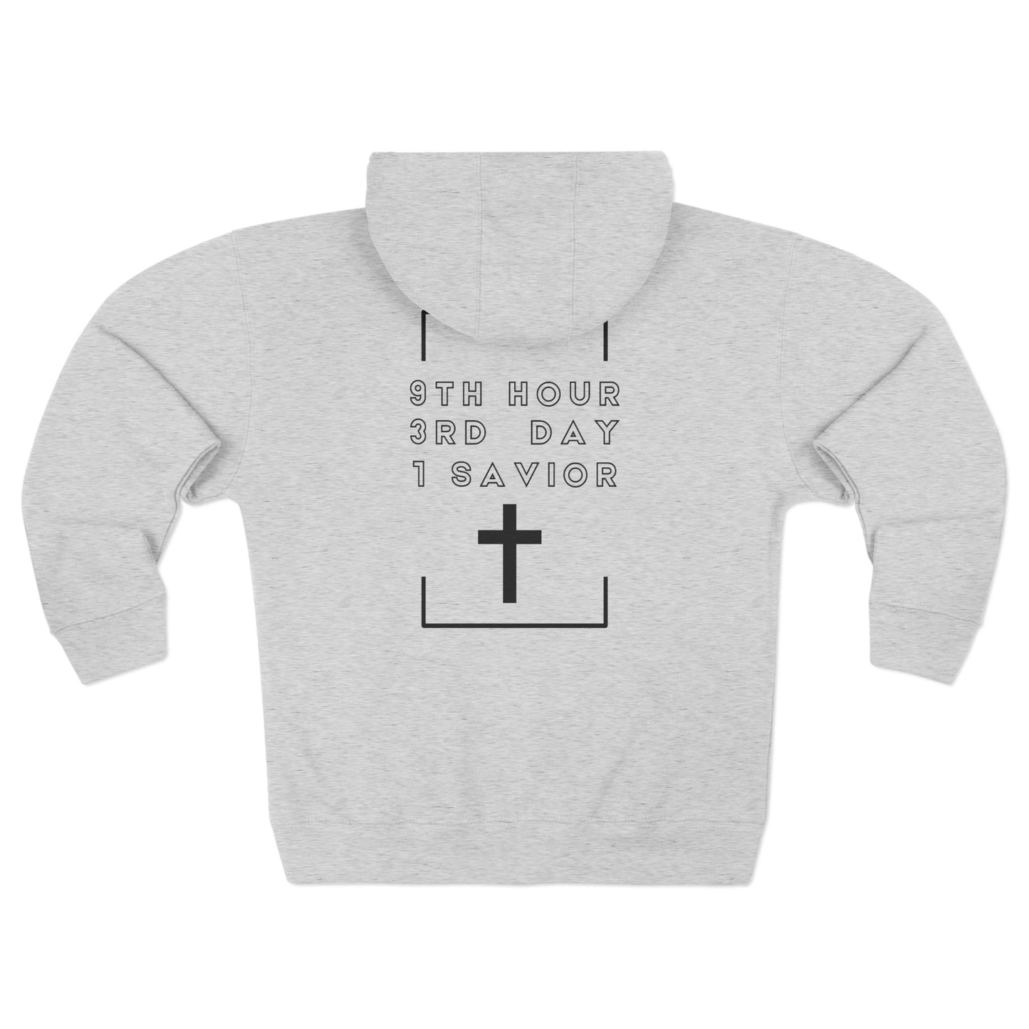 Adult 931 Black Zipper Hoodie