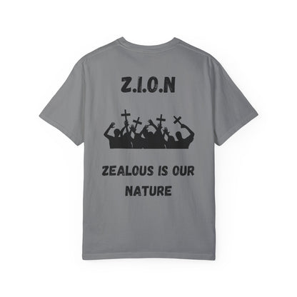 Adult Zion Black Words & Image