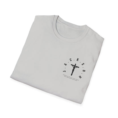 Jackson Believing Christian Black Letters & Cross