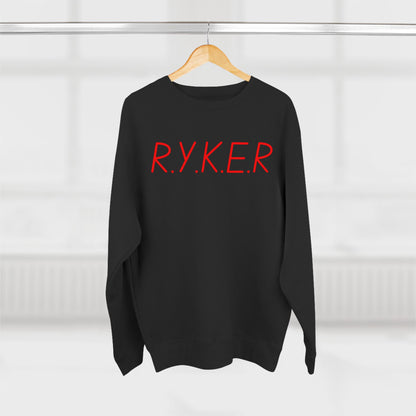 RYKER Christian Red Letters Crewneck