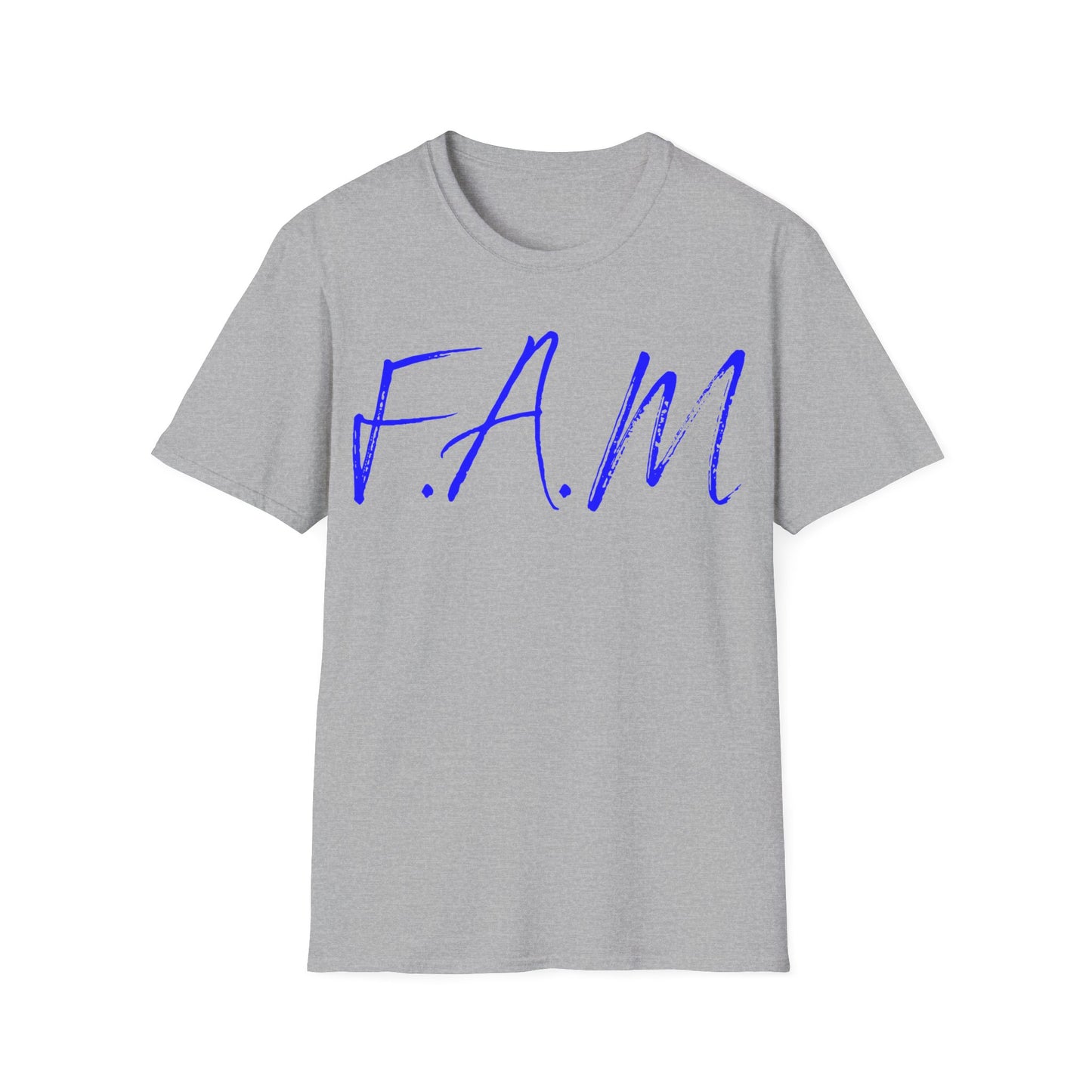 Fam Christian Blue Letters & Image
