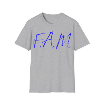 Fam Christian Blue Letters & Image
