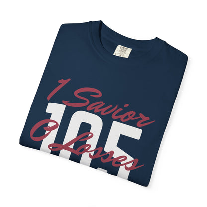 Adult 105 Christian Marron and White Letters