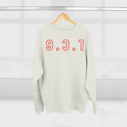 931 Crewneck Red Words